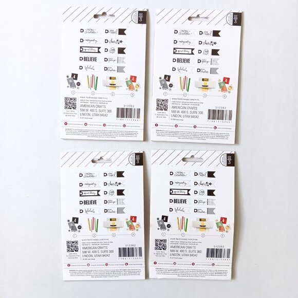 Lot of 8 Heidi Swapp American Crafts Minc Christmas/Holiday Items - Picture 5 of 9